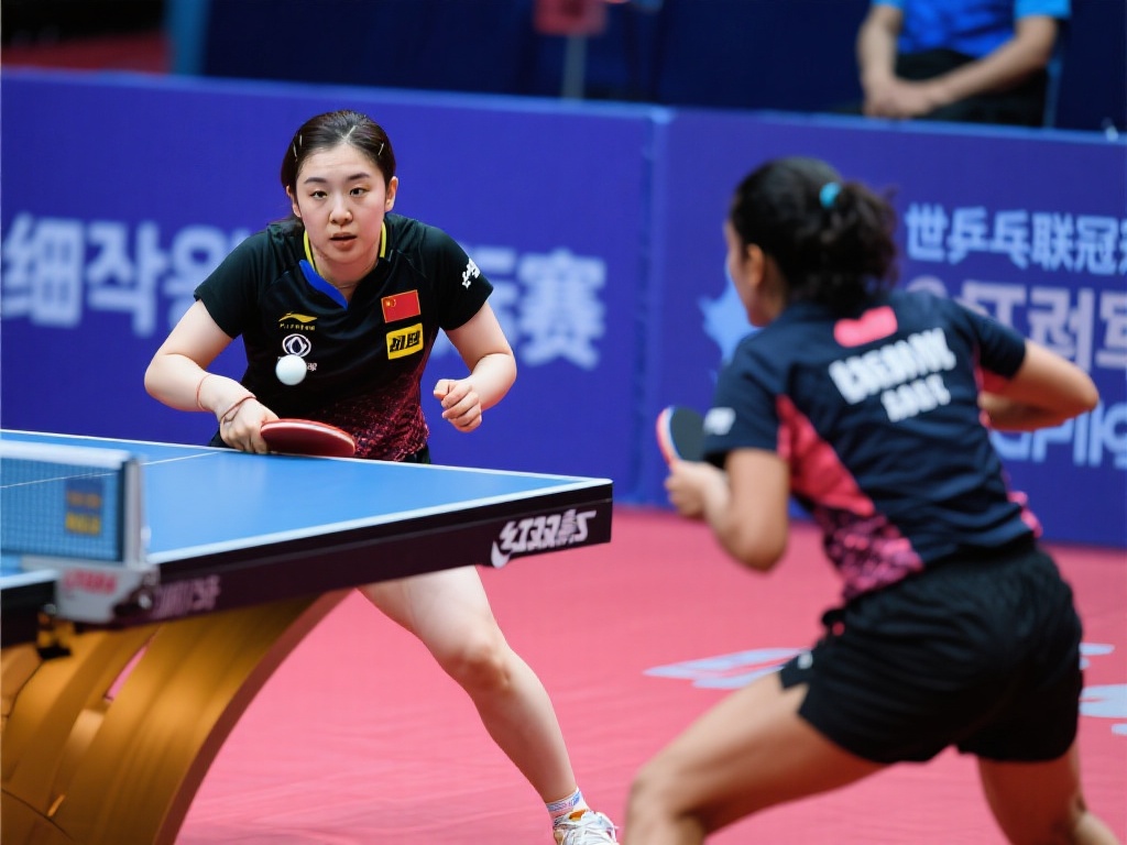 这场世乒联冠军赛仁川站的对决中，细节成为